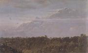 Frederic E.Church Thunder Clouds,Jamaica oil on canvas